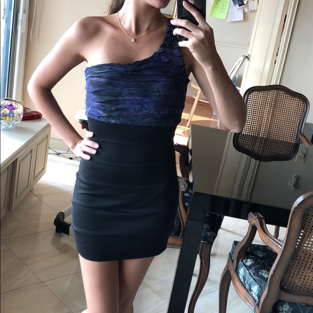 Off shoulder mini dress